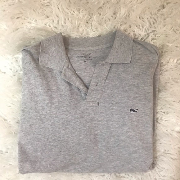 Vineyard Vines Other - Vineyard vines gray long sleeve polo shirt Sz m Vineyard Vines Other - Vineyard vines gray long sleeve polo shirt Sz m